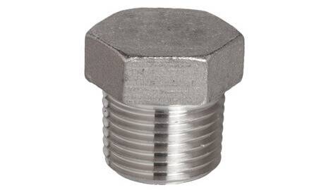 ASTM A182 SS 316 Threaded / Screwed Hex Plug